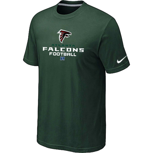 Nike Atlanta Falcons Critical Victory NFL T-Shirt - Dark Green